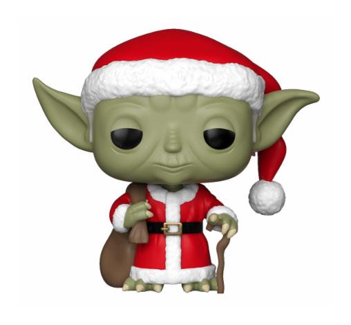 Star Wars POP! Vinyl Bobble-Head Holiday Santa Yoda 9 cm - Damaged packaging