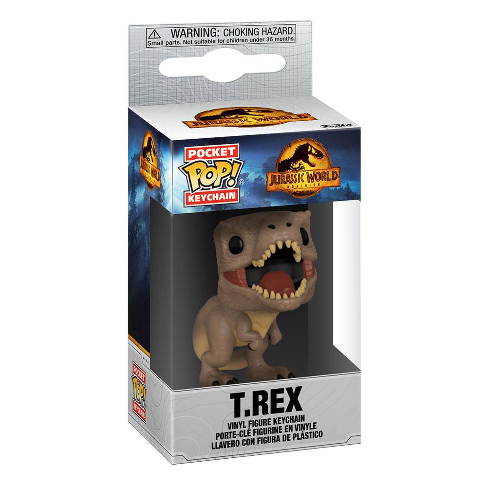 Jurassic World 3 POP! Vinyl Keychains 4 cm T-Rex Display (12)