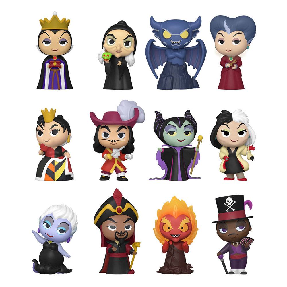Disney Mystery Mini Figures 5 cm Display Disney Villains (12)