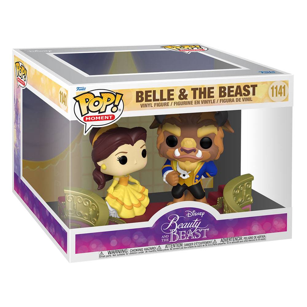 Beauty and the Beast POP Moment! Vinyl Figures 2-Pack Formal Belle & Beast 9 cm