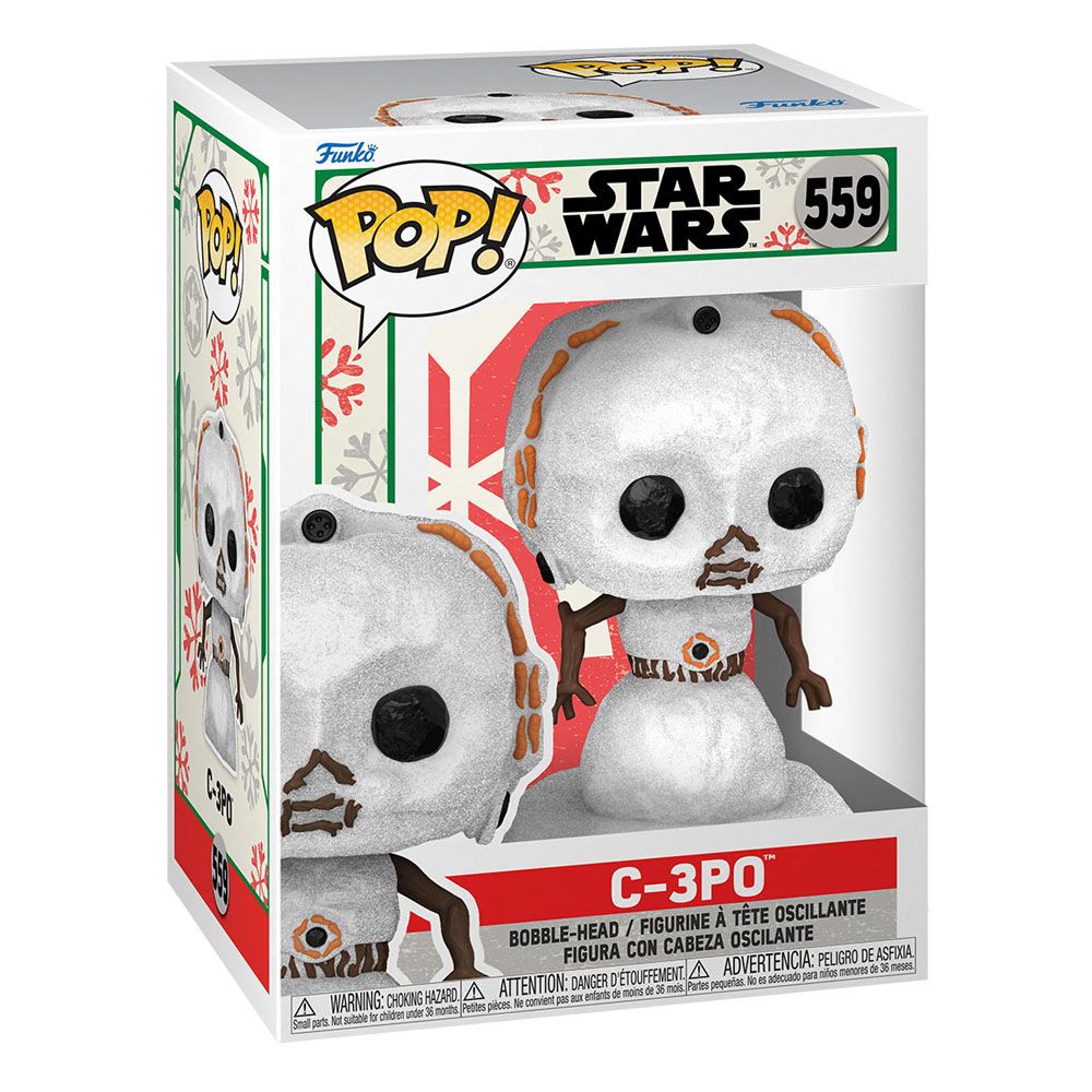 Star Wars Holiday 2022 POP! Heroes Vinyl Figure C-3PO 9 cm