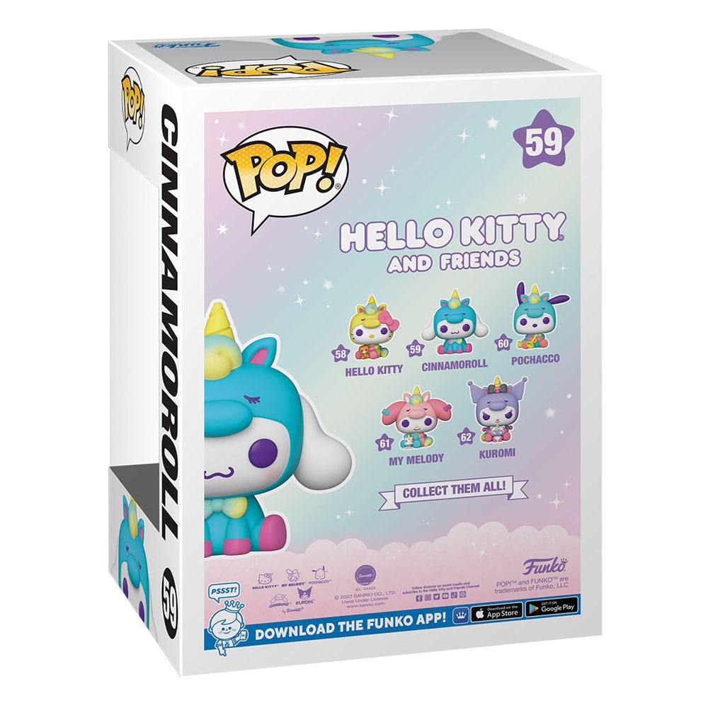 Hello Kitty and Friends POP! Sanrio Vinyl Figure Cinnamoroll 9 cm