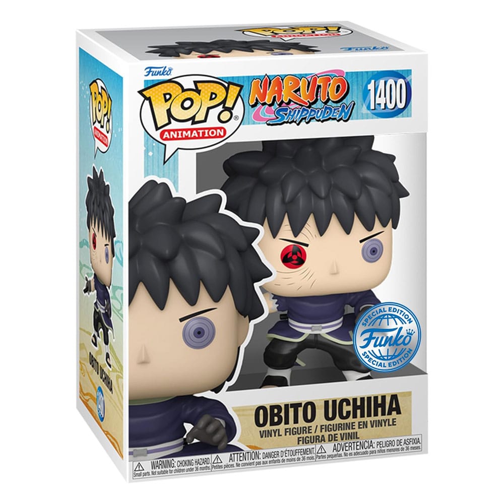 Naruto Pop! Animation Vinyl Figure Obito Uchiha 9 cm