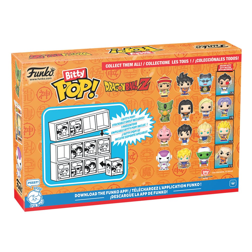 Dragon Ball Bitty POP! Vinyl Figure 4-Pack Cell (First Form) 2,5 cm