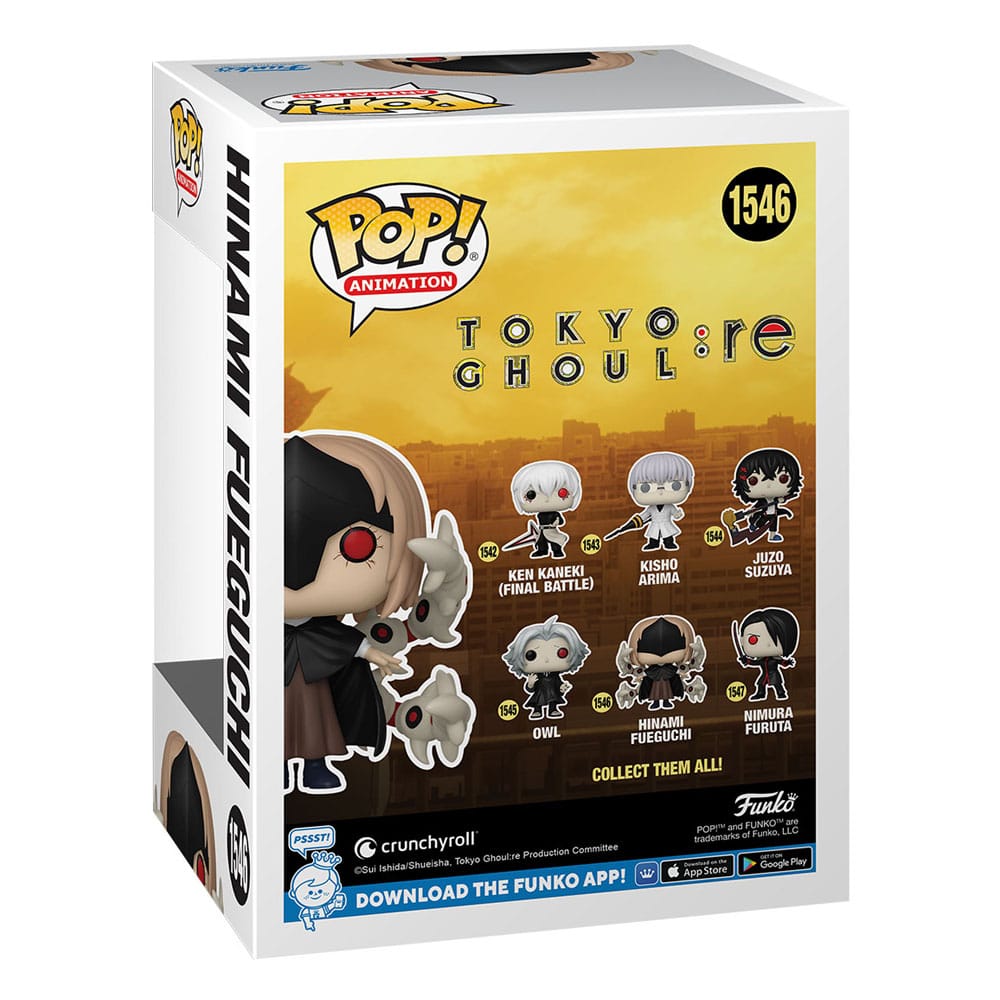 Tokyo Ghoul:re POP! Animation Vinyl Figures Hinami Fueguchi 9 cm Assortment (6)