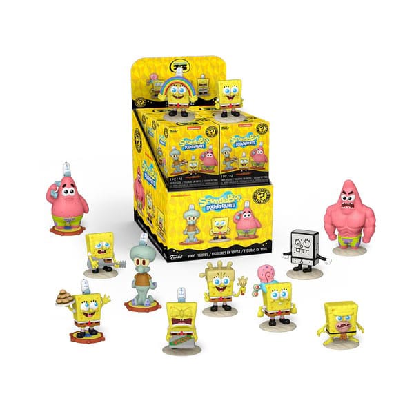 SpongeBob SquarePants Mini Figures 25th Anniversary 5 cm Display (12)