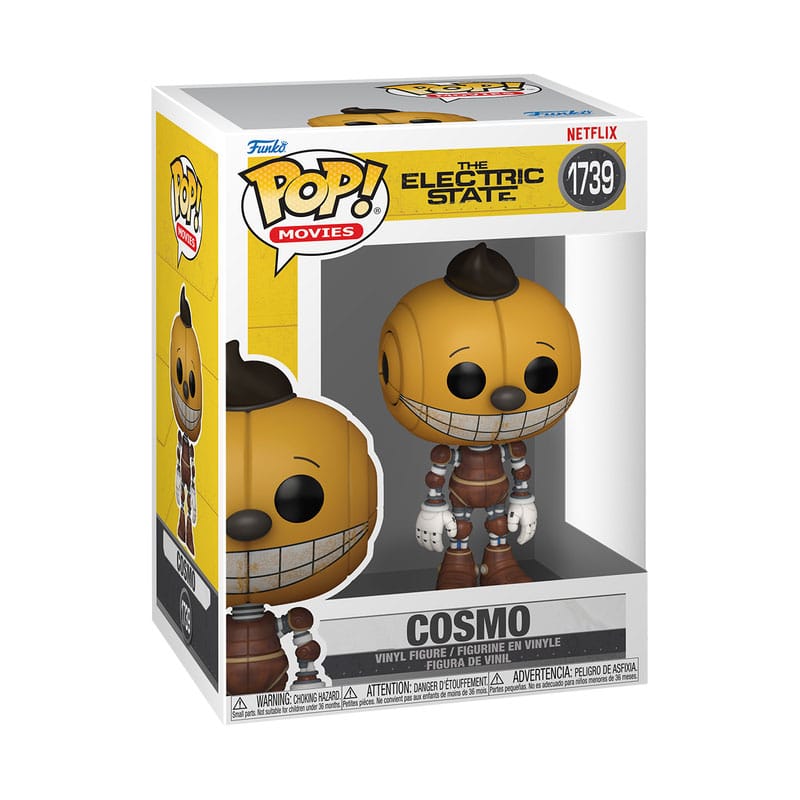 Electric State POP! Movies Vinyl Figure Cosmo (Robot) 9 cm