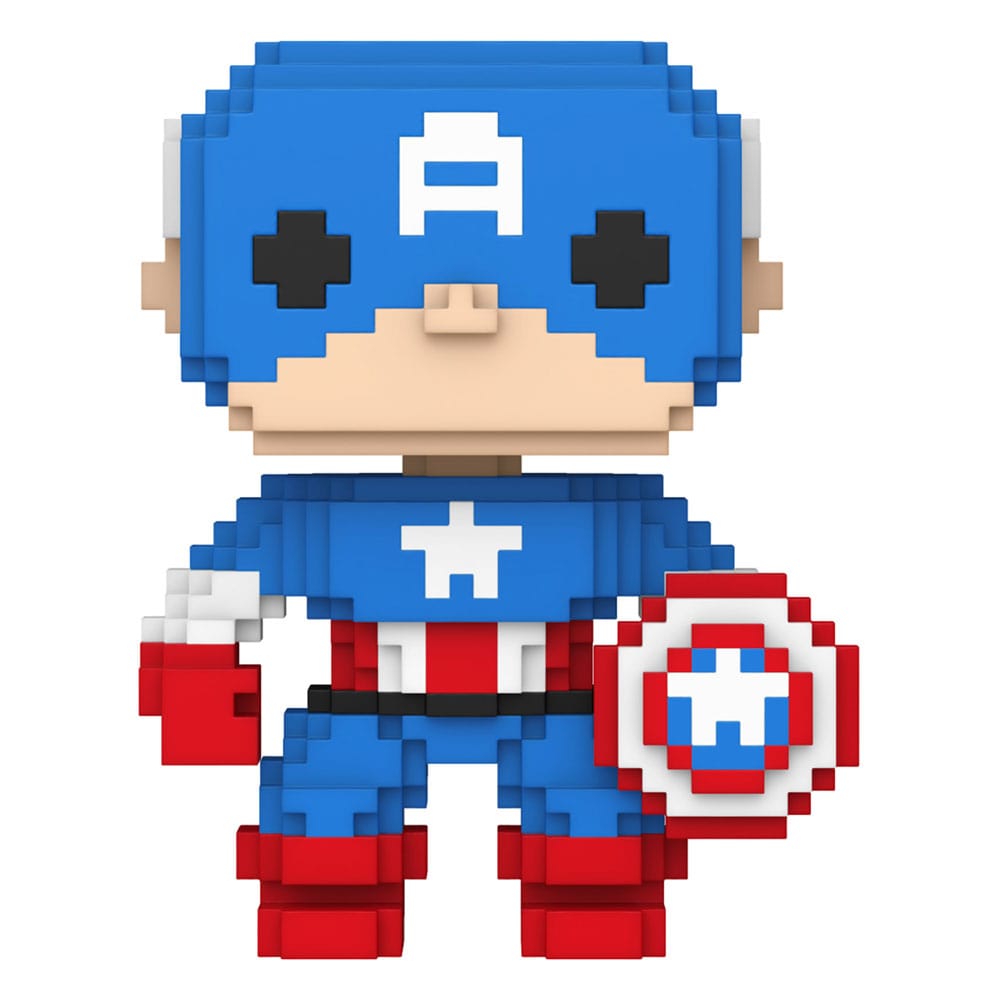 Marvel POP! 8-Bit Vinyl Figure Captain America 9 cm