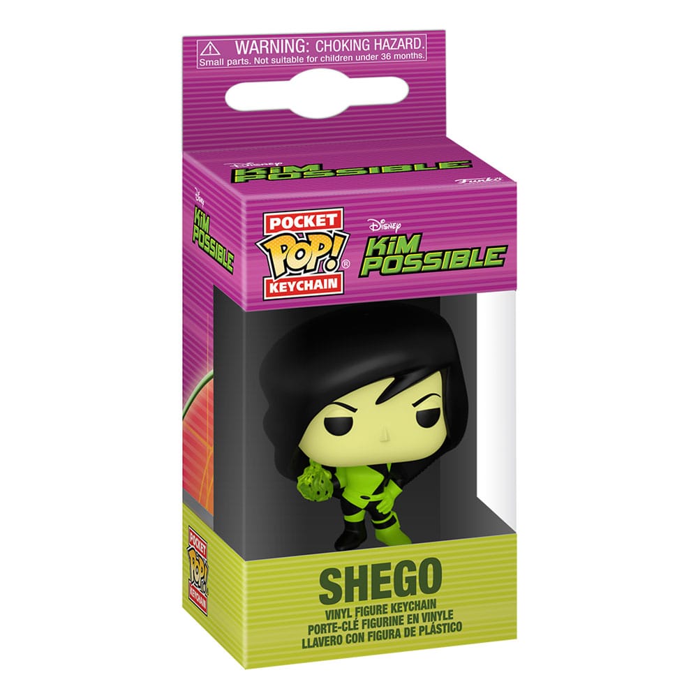 Kim Possible POP! Vinyl Keychains 4 cm Shego Display (12)