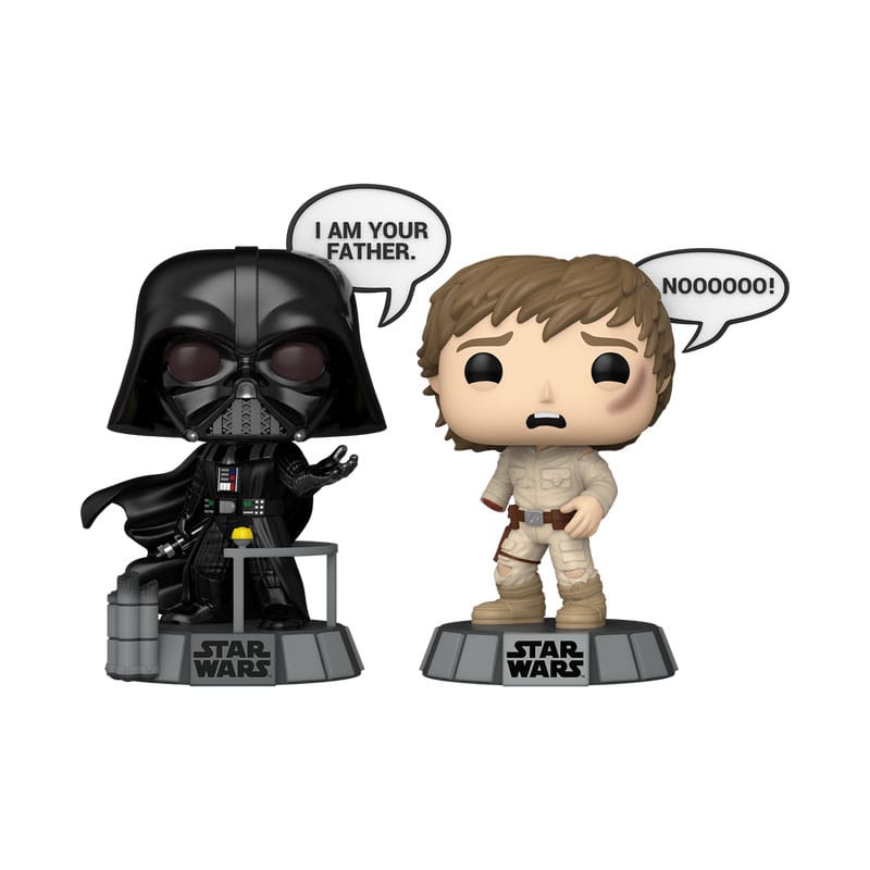 Star Wars: Sayings POP! Vinyl Figures 2-Pack Vader & Luke 9 cm