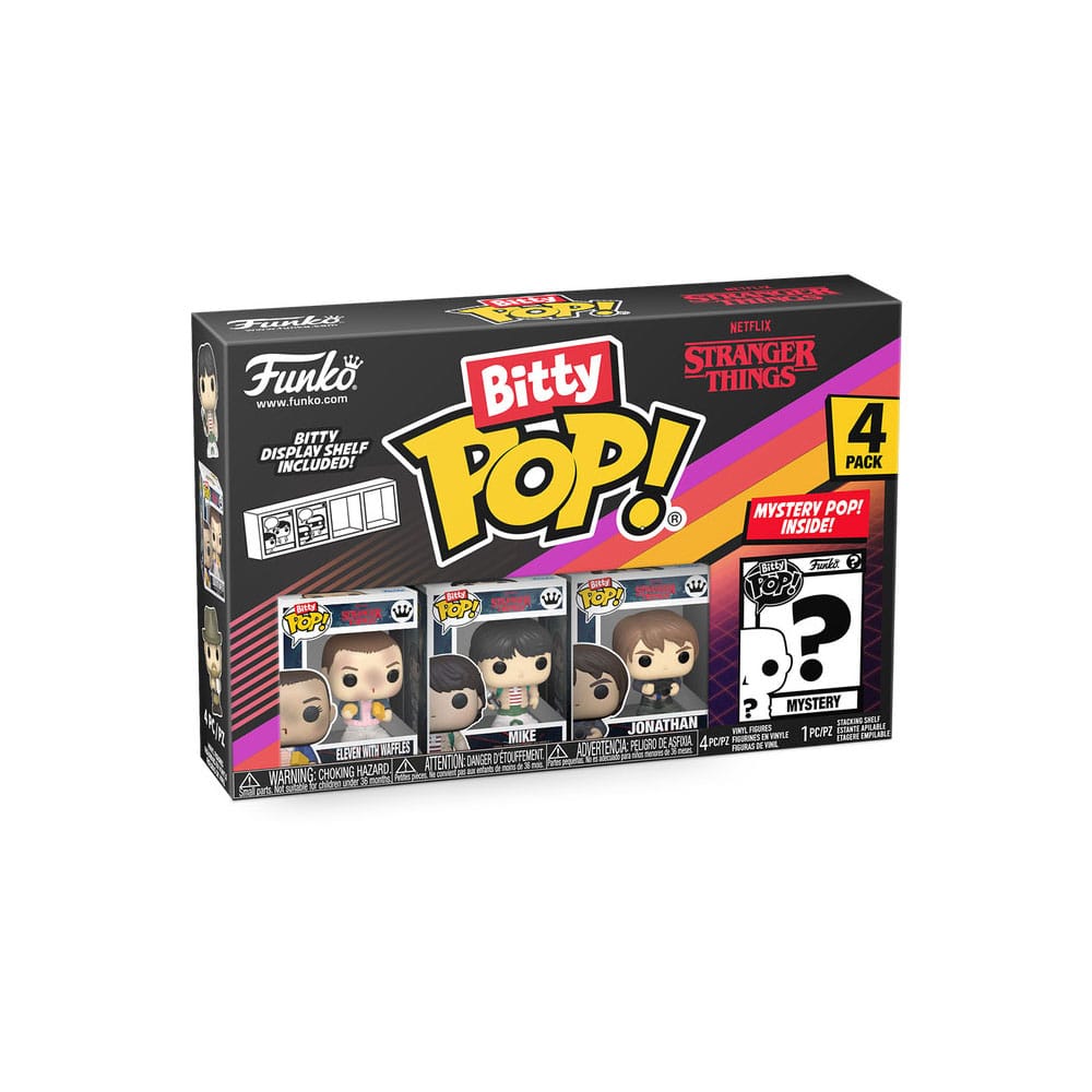 Stranger Things Bitty POP! Vinyl Figure 4-Pack Eleven 1 inch