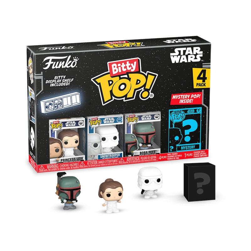 Star Wars Bitty POP! Vinyl Figure 4-Pack Leia 2,5 cm