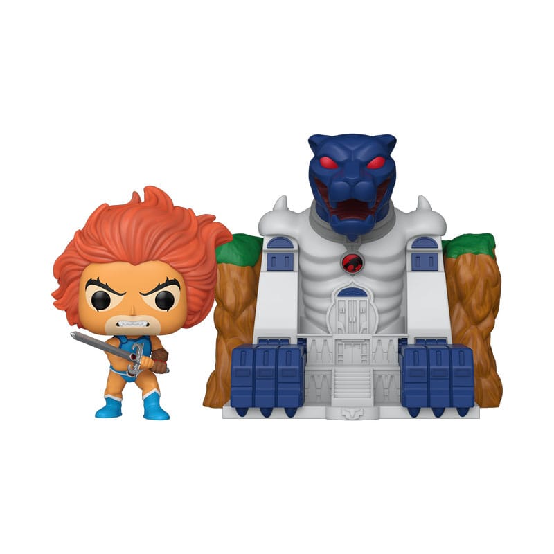 Thundercats POP! Town Vinyl Figure Lion-O with Cat's Lair 9 cm