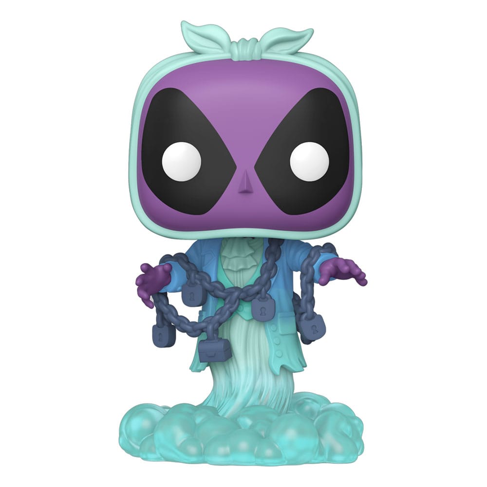 Marvel POP! Plus Vinyl Figure Deadpool as Jacob Marley 9 cm