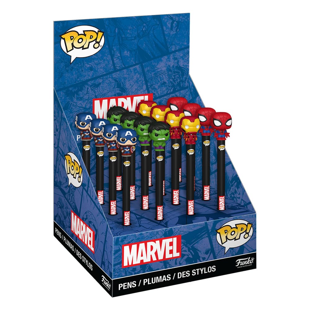 Marvel New Classics POP! Homewares Pens with Toppers Display (16)