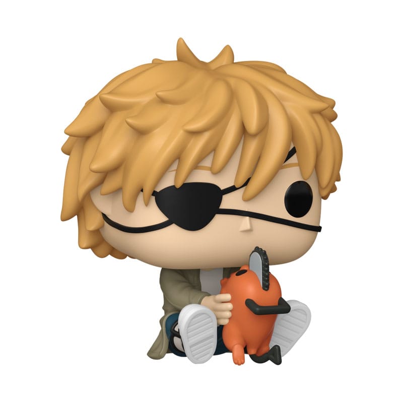 Chainsaw Man POP! Games Vinyl Figure Denji & Pochita 9 cm