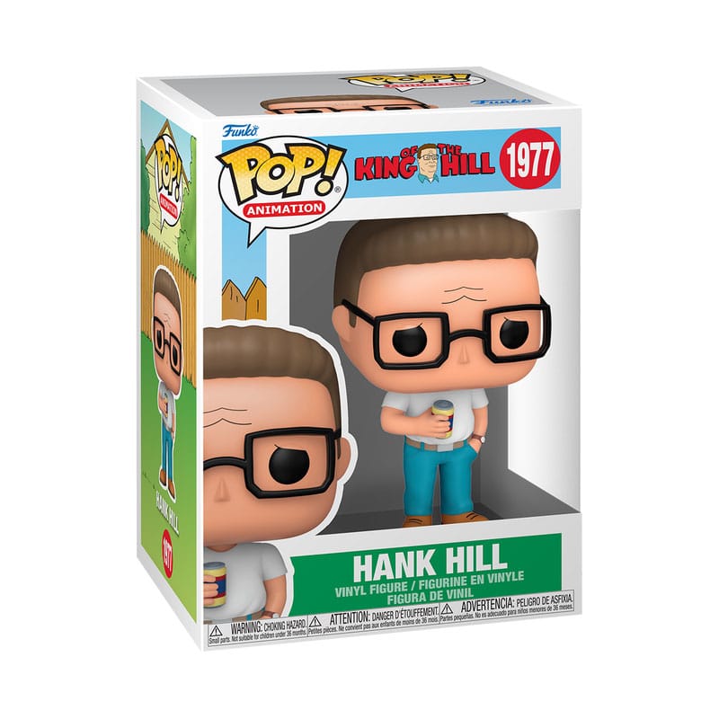 King of the Hill POP! TV Vinyl Figure Hank Hill 9 cm