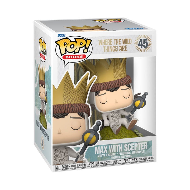 Where the Wild Things Are POP! Premium Vinyl Figure Max w/Scepter? 9 cm