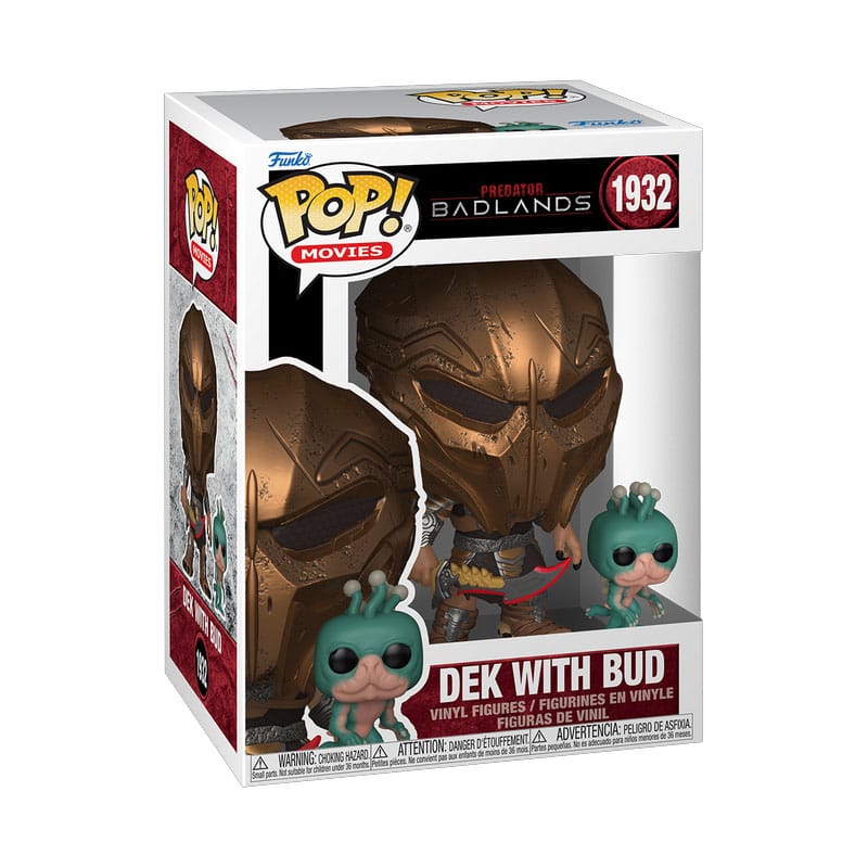 Predator: Badlands POP! & Buddy Movies Vinyl Figure Dek with Bud 9 cm