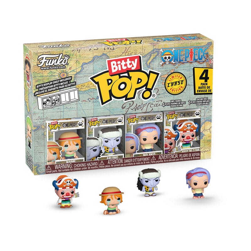 One Piece Bitty POP! Vinyl Figure 4-Pack Nami 2,5 cm