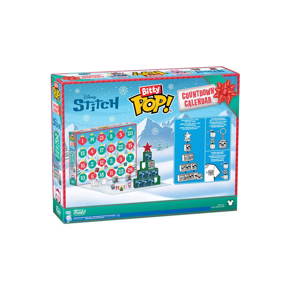 Disney Pocket POP! 13 Day Advent Calendar Countdown Stitch Holiday