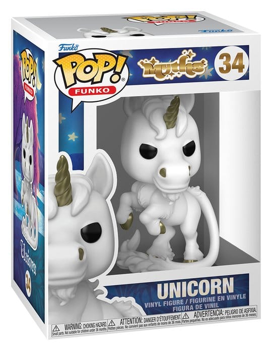 Funko-Legacy POP! Myths Vinyl Figures Unicorn 9 cm