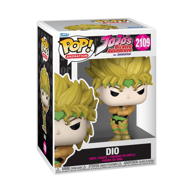 JoJo´s Bizarre Adventure POP! Animation Vinyl Figures DIO 9 cm
