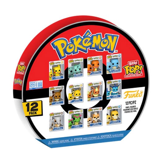 Pokemon Bitty POP! Vinyl Figure  Multipack 2,5 cm Display (12)