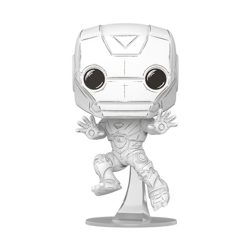 Marvel POP! Vinyl Figure Sketched - Iron Man 9 cm