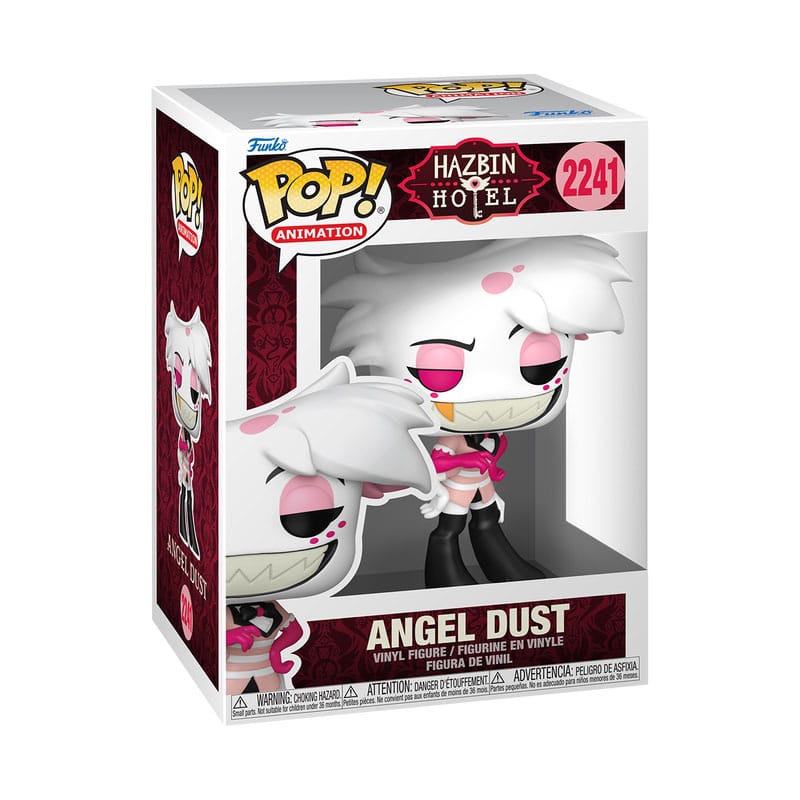 Hazbin Hotel POP! Animation Vinyl Figure Angel Dust 9 cm