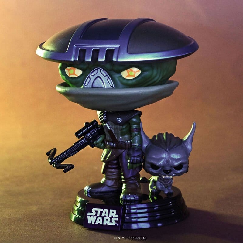 Star Wars: The Mandalorian and Grogu POP! & Buddy Vinyl Figure Embo & Keibu 9 cm