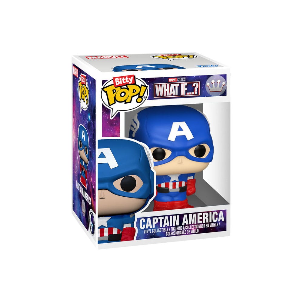 Marvel Bitty POP! Bots Figure WI- CA Mech w/Cap 11,7 cm
