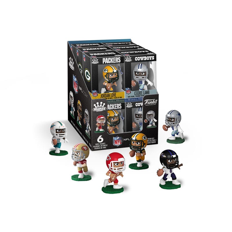 NFL Pocket POP! Vinyl Figure PDQ Display (24) 2,5 cm