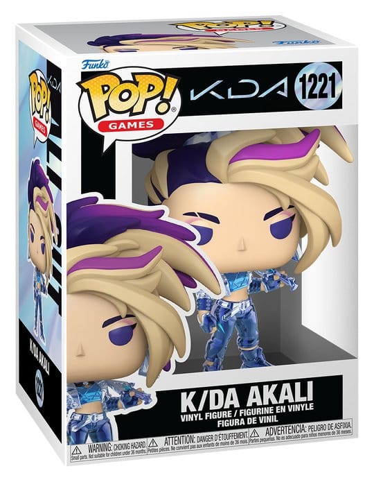 League of Legends POP! Games Vinyl Figure K/DA Akali 9 cm