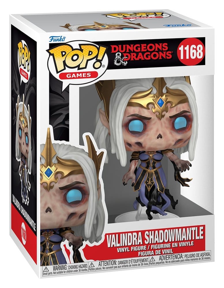 Dungeons & Dragons POP! Games Vinyl Figure Valindra Shadowmantle 9 cm