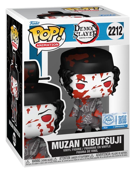Demon Slayer: Kimetsu no Yaiba POP! Animation Vinyl Figures Muzan 9 cm