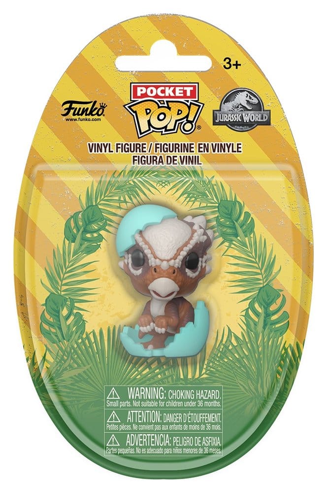 Jurassic World Pocket POP! Egg Vinyl Figures 2 cm Display (16)