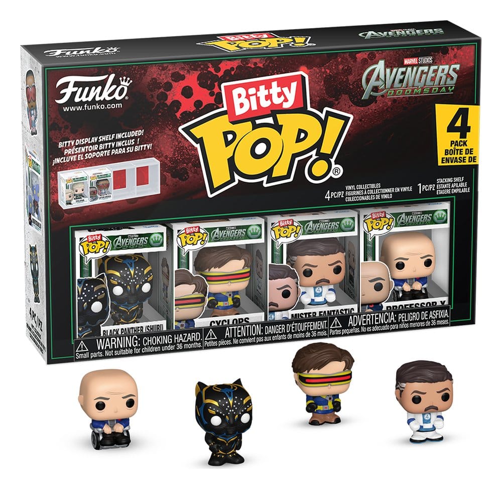 Avengers: Doomsday Bitty POP! Vinyl Figure 4-Pack Series 3 2,5 cm
