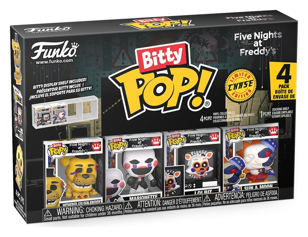 Five Nights at Freddy's Bitty POP! Vinyl Figure 4-Pack Series 5 2.5 cm