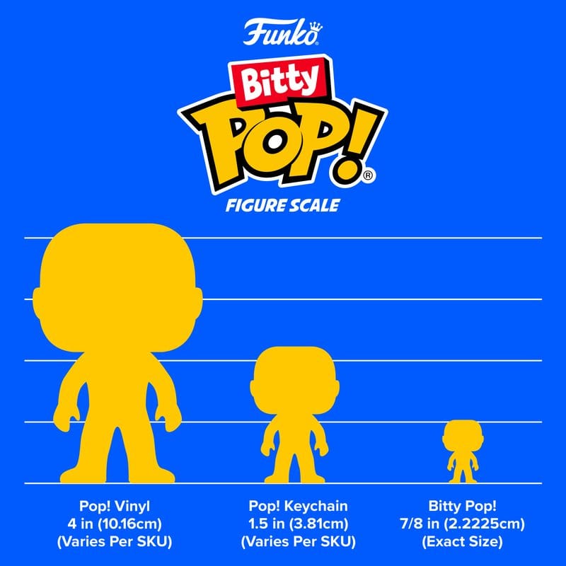Sonic Bitty POP! Vinyl Figure 4-Pack Sonic 2,5 cm