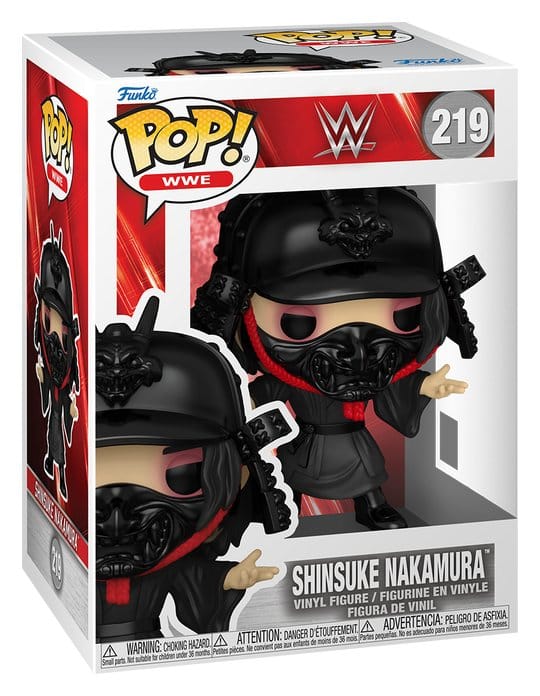 WWE POP! Vinyl Figures Shinsuke Nakamura w/Chase 9 cm Assortment (6)