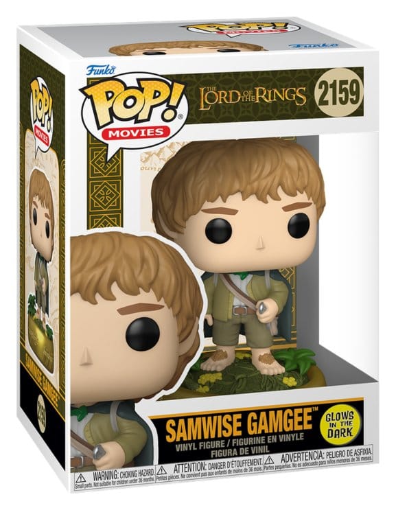 The Lord of the Rings POP! Movies Vinyl Figures Samwise Gamgee (GW) 9 cm