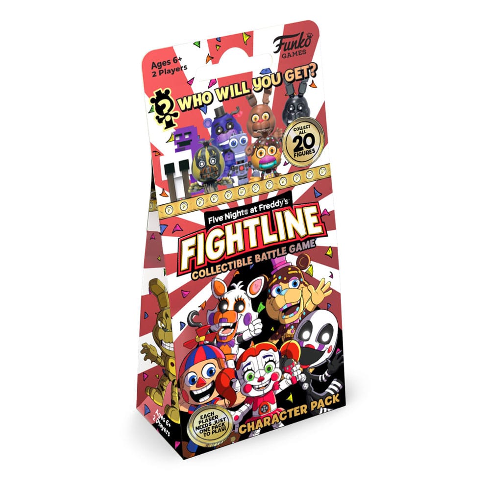 Five Nights at Freddy's Collectable Battle Game Card Game Extension Pack Fightline