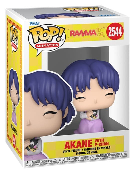 Ranma 1/2 POP! Animation Vinyl Figure Akane & P-Chan 9 cm