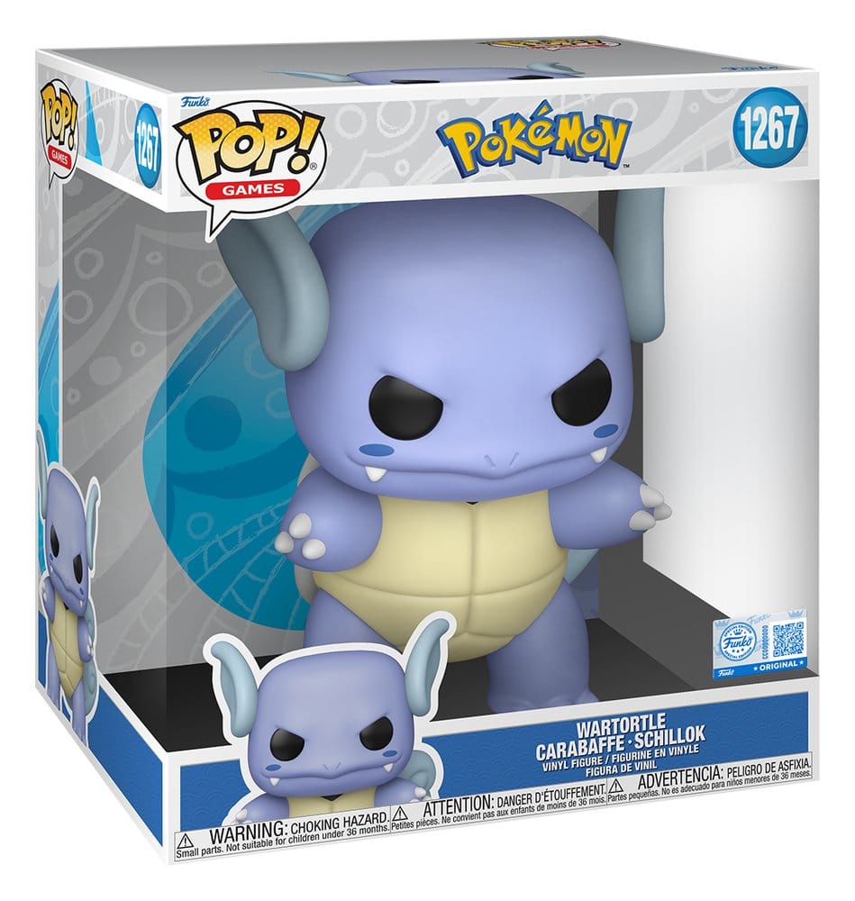 Pokemon Super Sized Jumbo POP! Vinyl Figure Wartortle 25 cm