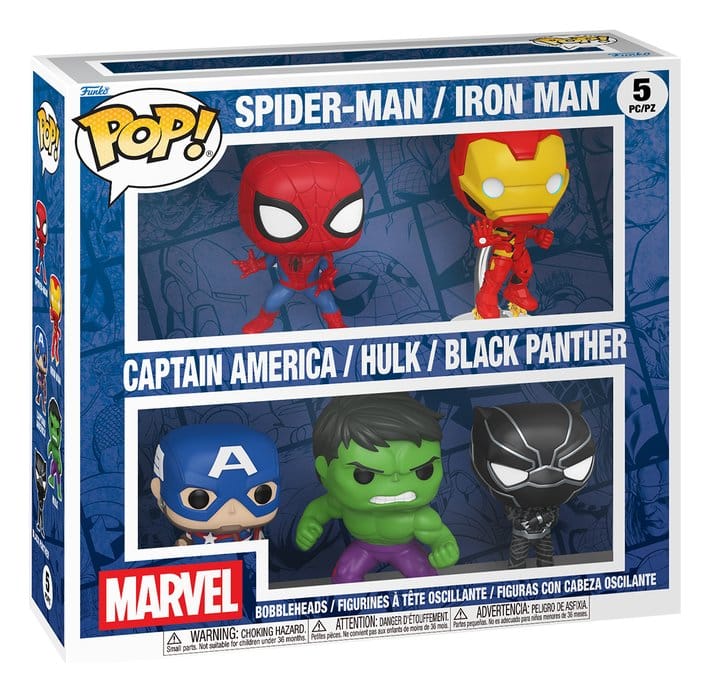 Marvel POP! Vinyl Figure 5-Pack Bundle 9 cm