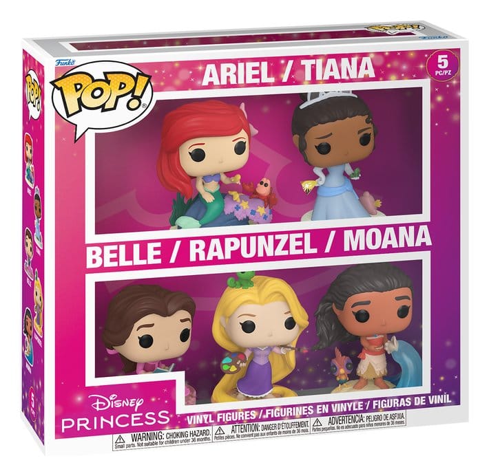 Disney POP! Animation Vinyl Figure 5-Pack Disney Princess 9 cm