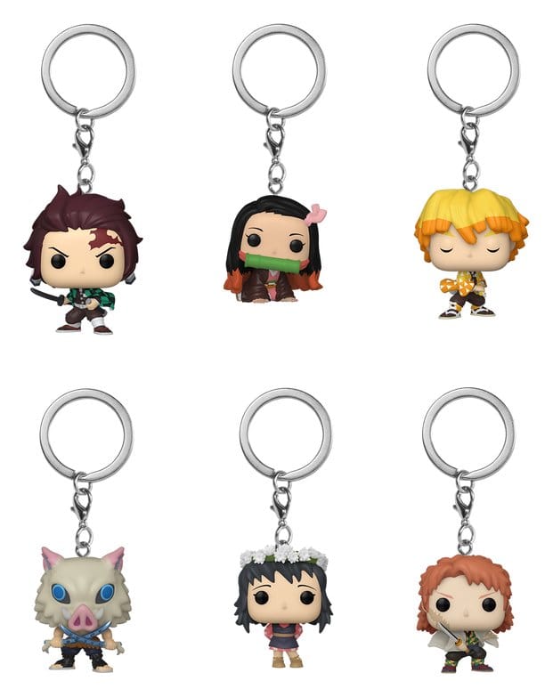 Demon Slayer: Kimetsu no Yaiba POP! Vinyl Keychains 4 cm Display (12)