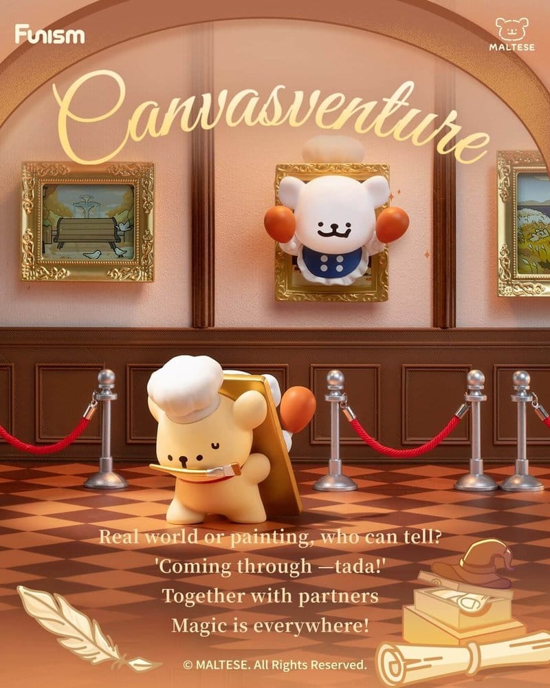 Maltese Blind Box Mini Figures Magic Seekers Series Display (8)