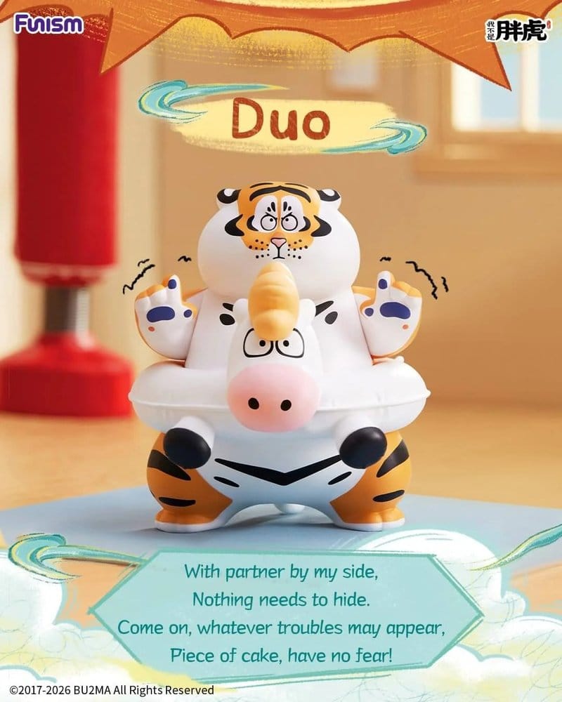 Alexander The Fat TigerBlind Box Mini Figures The Real Crazy Horse Display (8)